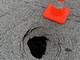 Cedimento stradale in via Matteotti: strada chiusa, intervento dei tecnici domani