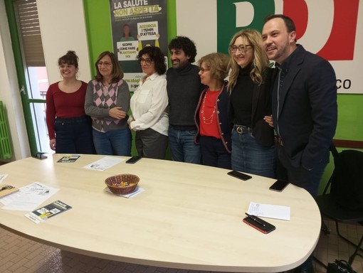 Riccardo Brezza ha presentato la nuova squadra della segreteria provinciale del Pd
