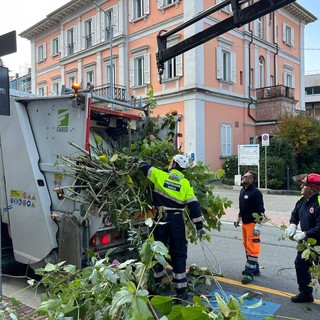 Omegna, pulizia straordinaria del rio San Rocco