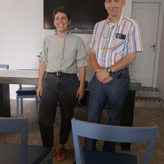 L'assessore Radaelli e il sindaco Gemell