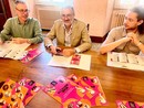 Nella foto da sinistra Andrea Cassina, Luciano Paretti, Paolo Dezuanni