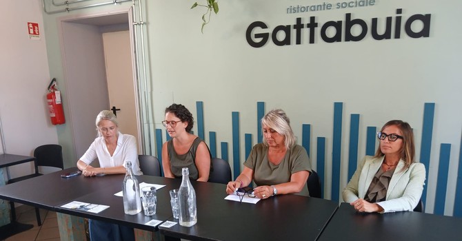 Gattabuia riapre dopo il restyling: una festa per rilanciare il ristorante sociale e il progetto “Cucine Libere” Gattabuia riapre dopo il restyling: una festa per rilanciare il ristorante sociale e il progetto “Cucine Libere”