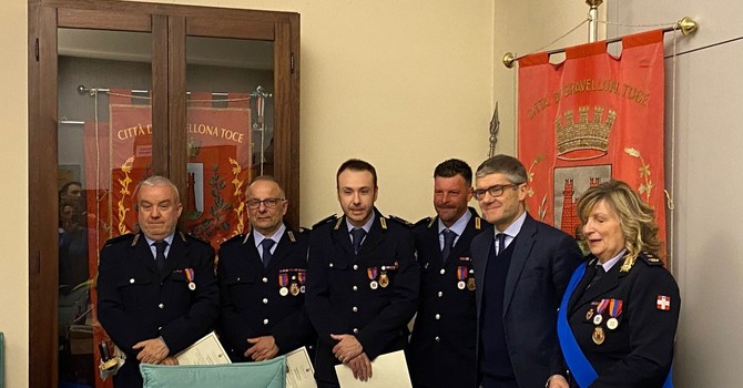 Onorificenza alla Polizia locale per l'arresto di tre malviventi