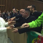 Don Luca Longo e l’incontro con Papa Leone: “Un’emozione che resta nel cuore” FOTO