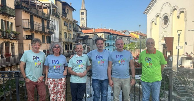 Omegna verso la bandiera per la pace più grande del mondo