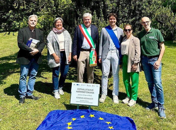&quot;L'Albero di Adenauer&quot;: un incontro a Villa Taranto tra passato e futuro dell'Unione Europea