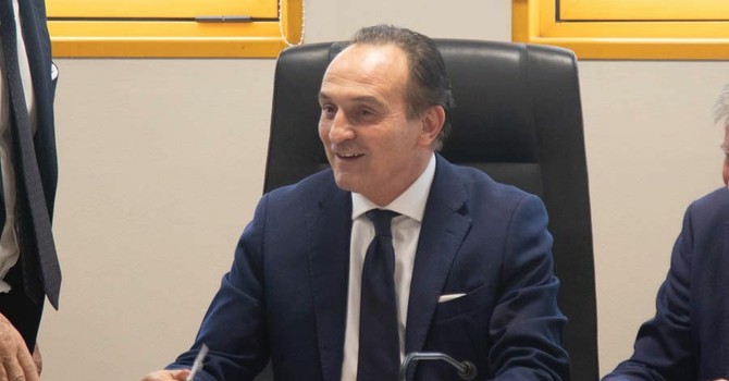 Nella foto il presidente della regione Alberto Cirio Nella foto il presidente della regione Alberto Cirio