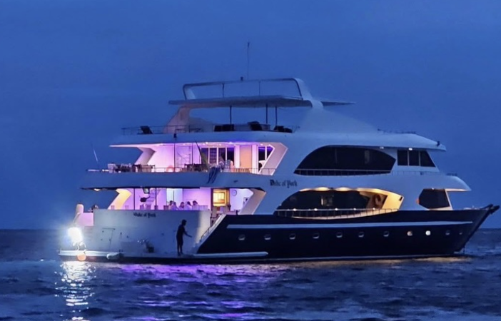 Il Duke of York in un'im magine della pagina ufficiale Facebook di Albatros Top boat