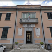 Gravellona, festa dell'asilo Monumento ai Caduti in memoria di Augusta Lanini