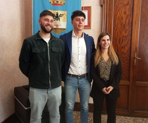 Mattia Massaccesi, Marco Borgotti e Liala Sartori Mattia Massaccesi, Marco Borgotti e Liala Sartori