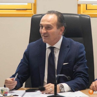 Nella foto il presidente della regione Alberto Cirio