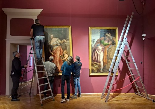 Le “Allegorie” di Paolo Veronese tornano a Verbania dopo il prestito al Museo del Prado di Madrid