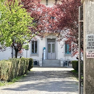 Foto: la sede della biblioteca comunale di Verbania