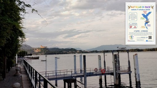Ad Arona la presentazione del 'Battello di pace'