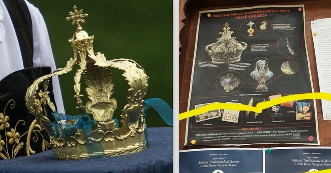 Proseguono le indagini per dare un volto ai ladri della corona della Madonna