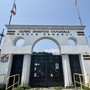 L’ingresso dello stadio comunale a Intra