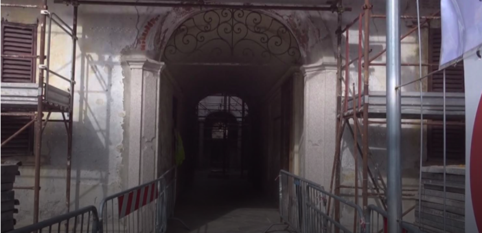 Lo storico Palazzo Cioia