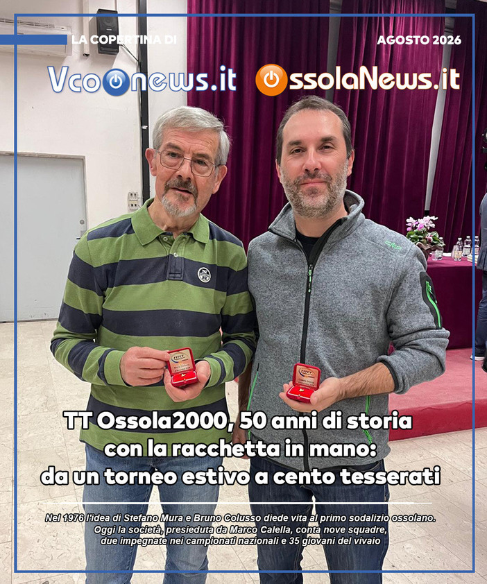 TT Ossola2000, 50 anni di storia con la racchetta in mano: da un torneo estivo a cento tesserati TT Ossola2000, 50 anni di storia con la racchetta in mano: da un torneo estivo a cento tesserati