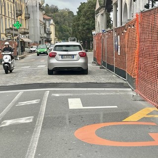 Lavori in piazza Ranzoni: restringimento in corso Mameli per dieci giorni