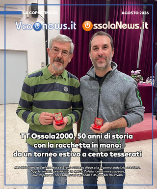 TT Ossola2000, 50 anni di storia con la racchetta in mano: da un torneo estivo a cento tesserati