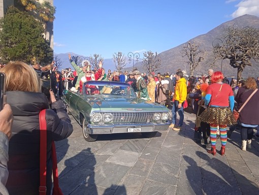 Grande festa a Cannobio per la tradizionale sfilata di Carnevale FOTO