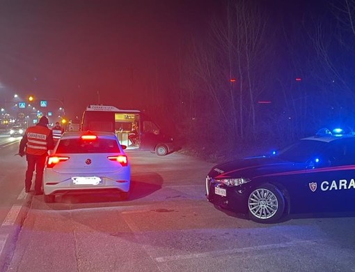Controlli nel fine settimana: cinque denunce e un arresto per guida in stato di ebbrezza Controlli nel fine settimana: cinque denunce e un arresto per guida in stato di ebbrezza