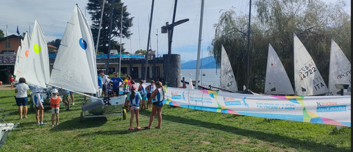 Meeting Scuola Vela a Verbania, oltre 20 giovani in acqua sul Lago Maggiore