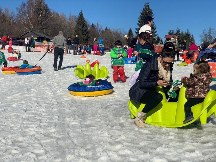 Neve di primavera: in Ossola si scia ancora Neve di primavera: in Ossola si scia ancora