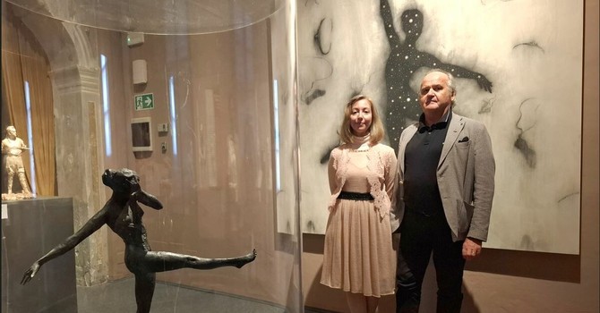 Vera Agosti e Omar Galliani Vera Agosti e Omar Galliani