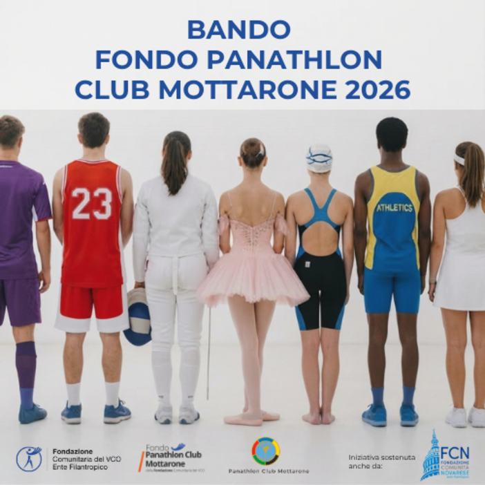 Fondo Panathlon Club Mottarone, 13mila euro per premiare gli studenti-atleti Fondo Panathlon Club Mottarone, 13mila euro per premiare gli studenti-atleti