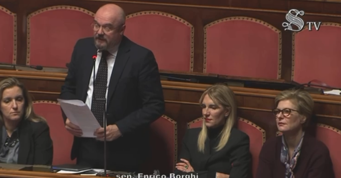 Borghi in Senato: "Serve un cambio di passo sulla viabilità del Vco" VIDEO Borghi in Senato: "Serve un cambio di passo sulla viabilità del Vco" VIDEO