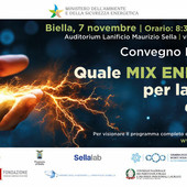 Mix Energetico, le scelte che cambieranno il futuro dell'Italia: a Biella il confronto con il Ministro Pichetto Fratin Mix Energetico, le scelte che cambieranno il futuro dell'Italia: a Biella il confronto con il Ministro Pichetto Fratin