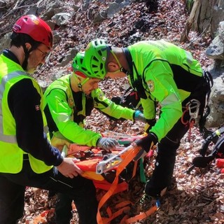 Importante esercitazione dei volontari del soccorso in Val Strona FOTO E VIDEO
