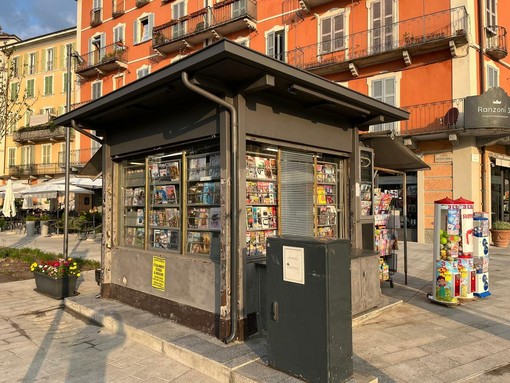 Edicola di Intra, risanato il tetto Edicola di Intra, risanato il tetto
