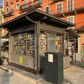 Edicola di Intra, risanato il tetto