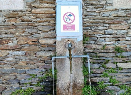 Fonte Purissima di Levo, l’acqua non è microbiologicamente pura Fonte Purissima di Levo, l’acqua non è microbiologicamente pura