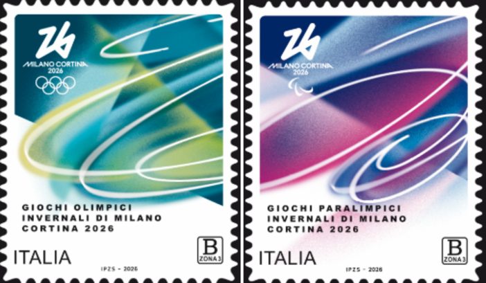 Un francobollo celebrativo per Olimpiadi e Paralimpiadi di Milano Cortina 2026 Un francobollo celebrativo per Olimpiadi e Paralimpiadi di Milano Cortina 2026