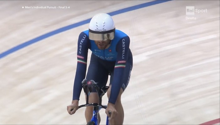 Shanghai, Filippo Ganna conquista il bronzo mondiale nell'inseguimento individuale Shanghai, Filippo Ganna conquista il bronzo mondiale nell'inseguimento individuale