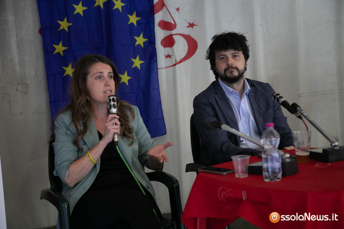 Chiara Gribaudo e Brando Benifei Chiara Gribaudo e Brando Benifei