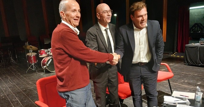 Nella foto da sinistra:  Luca Gemelli, Massimo Pedrani e Andrea Fasola Ardizzoia.