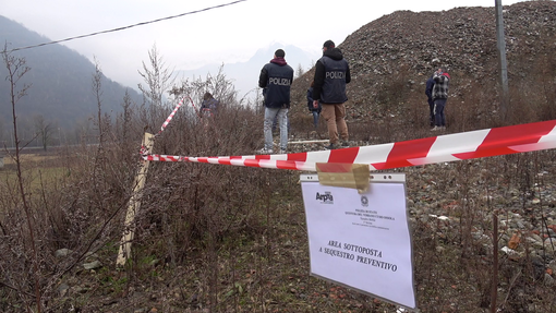 Scoperta in Ossola una maxi discarica abusiva: sequestrati 73.000 metri cubi di rifiuti