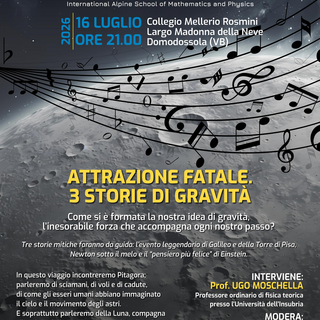 La fisica incontra l'arte: al Collegio Rosmini il professor Ugo Moschella racconta i segreti della gravità