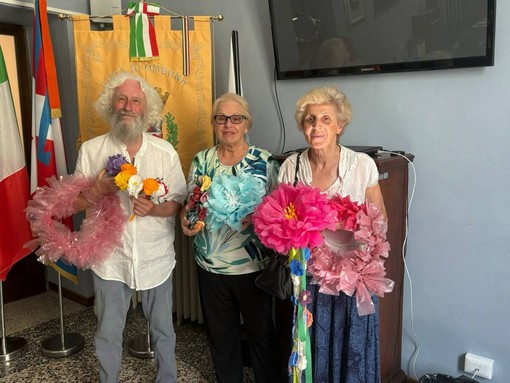 Omegna si prepara per la nuova edizione dell'Infiorata Omegna si prepara per la nuova edizione dell'Infiorata