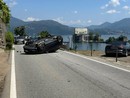 Incidente a Cannobio: lunghe code sulla SS 34 Incidente a Cannobio: lunghe code sulla SS 34