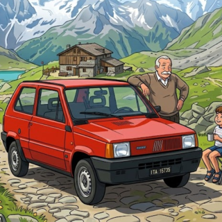 Le Fiat Panda invadono l’Alto Vergante: un raduno tra panorami e solidarietà