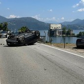 Incidente a Cannobio: lunghe code sulla SS 34