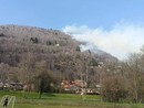 Domato l'incendio nei boschi di Premeno VIDEO