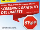 Screening gratuito del diabete a Baveno: il Lions Club Arona-Stresa invita i cittadini
