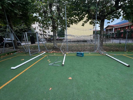 Crusinallo, interventi di manutenzione al Parco della Dogna Crusinallo, interventi di manutenzione al Parco della Dogna