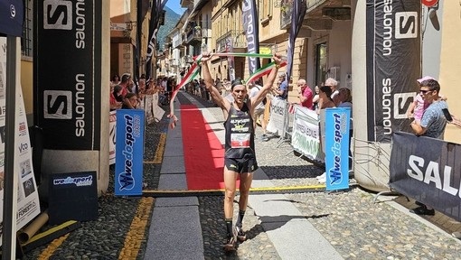 Mozzafiato Trail, Saverio Ottolini e Caroline Erhart trionfano a Cannobio